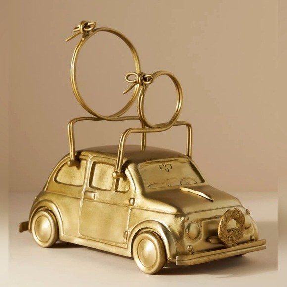 Anthropologie Car Wine Bottle Holder New In Box Rare - Picture 2 of 12